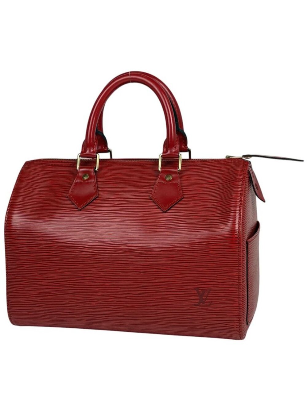 Louis Vuitton Speedy 25 Handbag Epi Castilian
